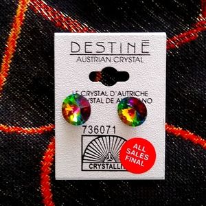 Crystal color 🌈 Earrings